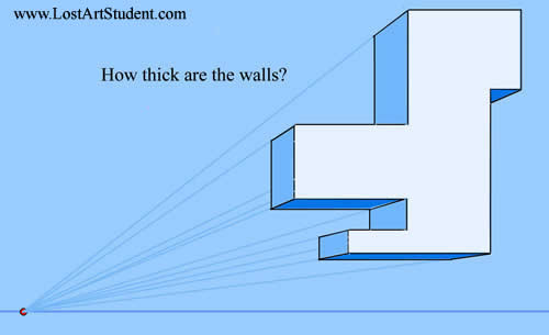 depth first examples- how thick are the walls