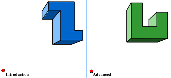 slides single forms- introduction to advanced linear perspective