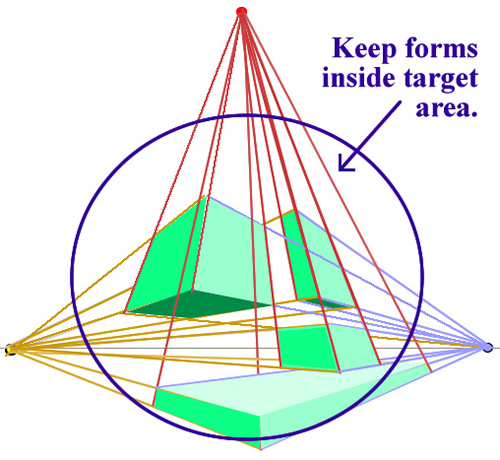 How to draw in 3 point perspective