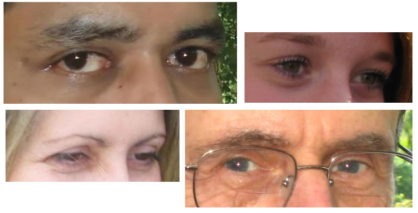 eye portrait drawing