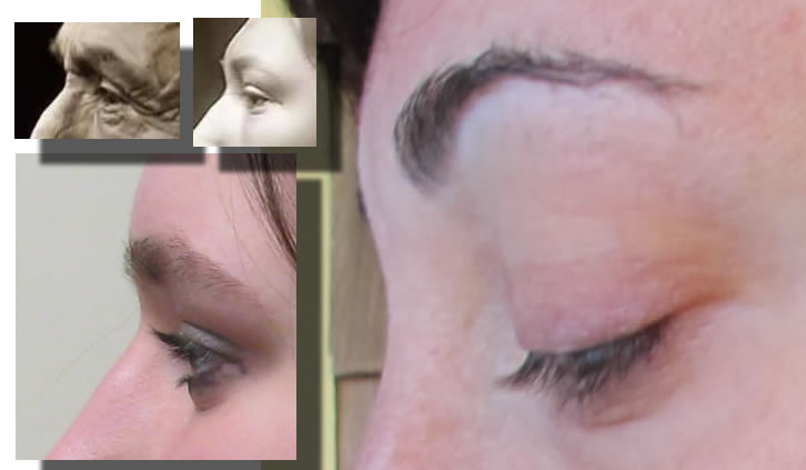 eye portrait drawing