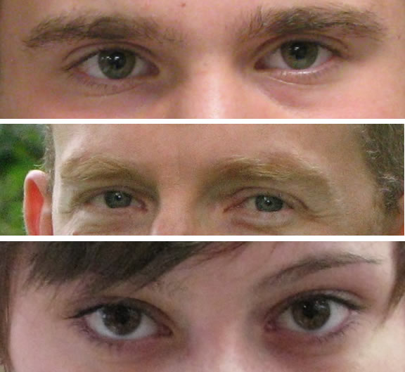 eye portrait drawing