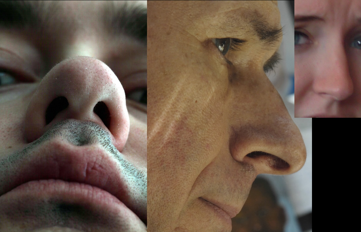 nose  portrait drawing