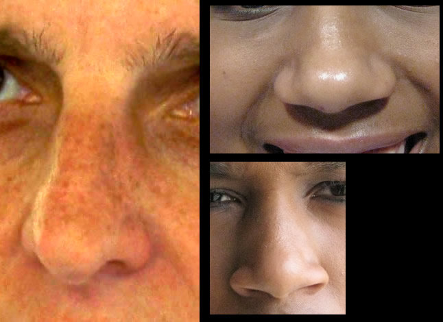 nose  portrait drawing